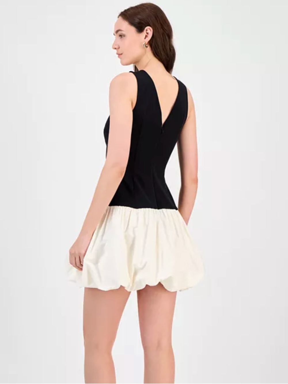 RACHEL Rachel Roy- Lindy Mixed-Media Mini Dress